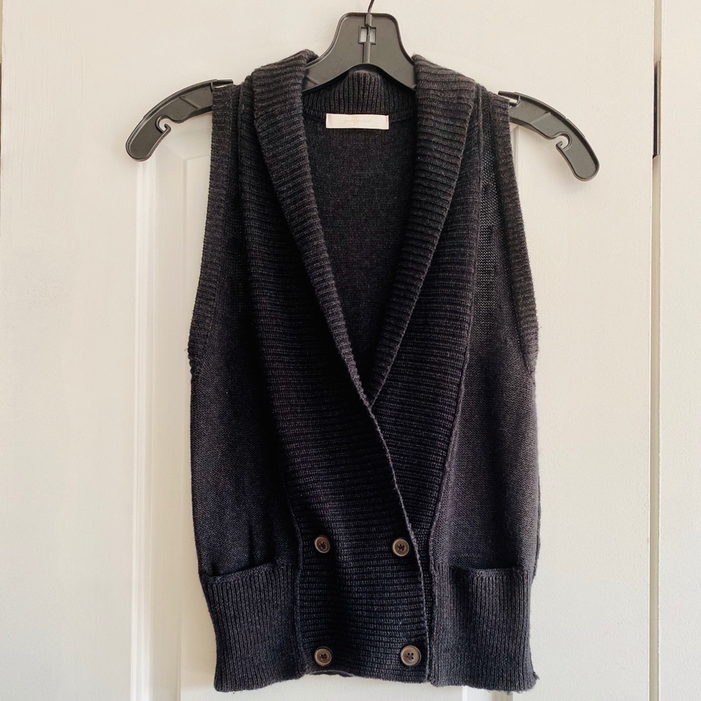 7 For All Mankind Cashmere and Cotton Sweater Vest